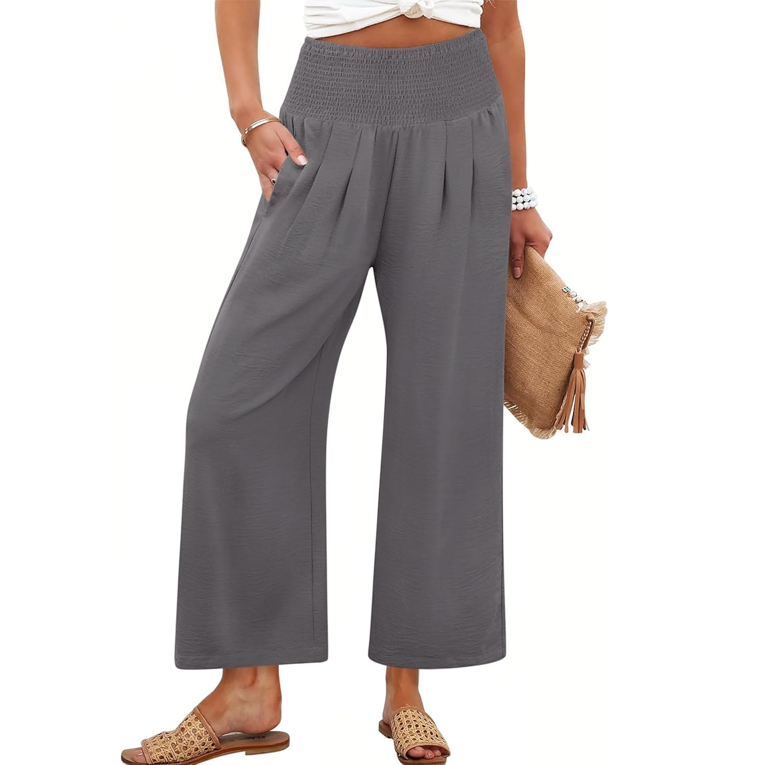 Wide Loose Casual Lounge Fit Pants For Women