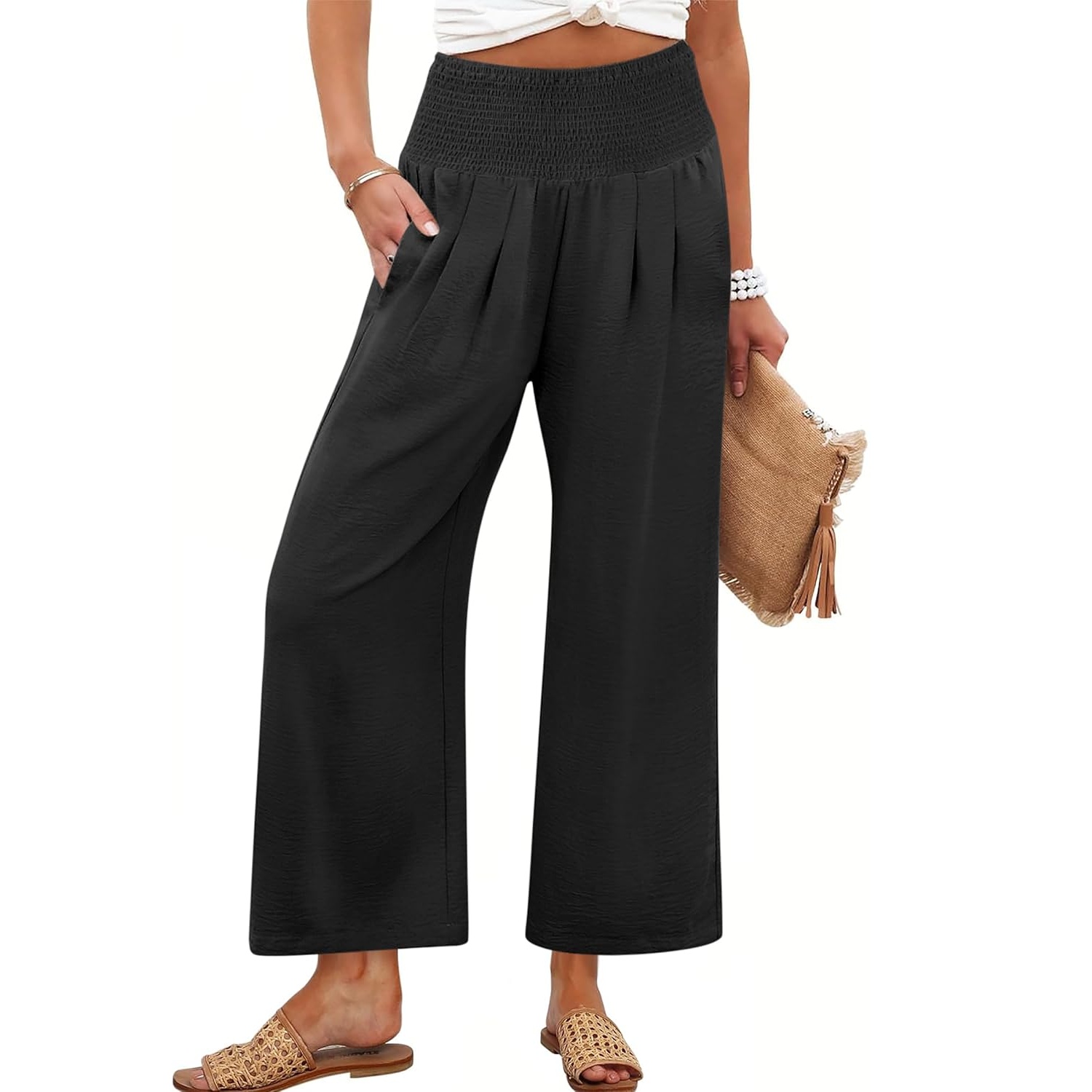 Wide Loose Casual Lounge Fit Pants For Women