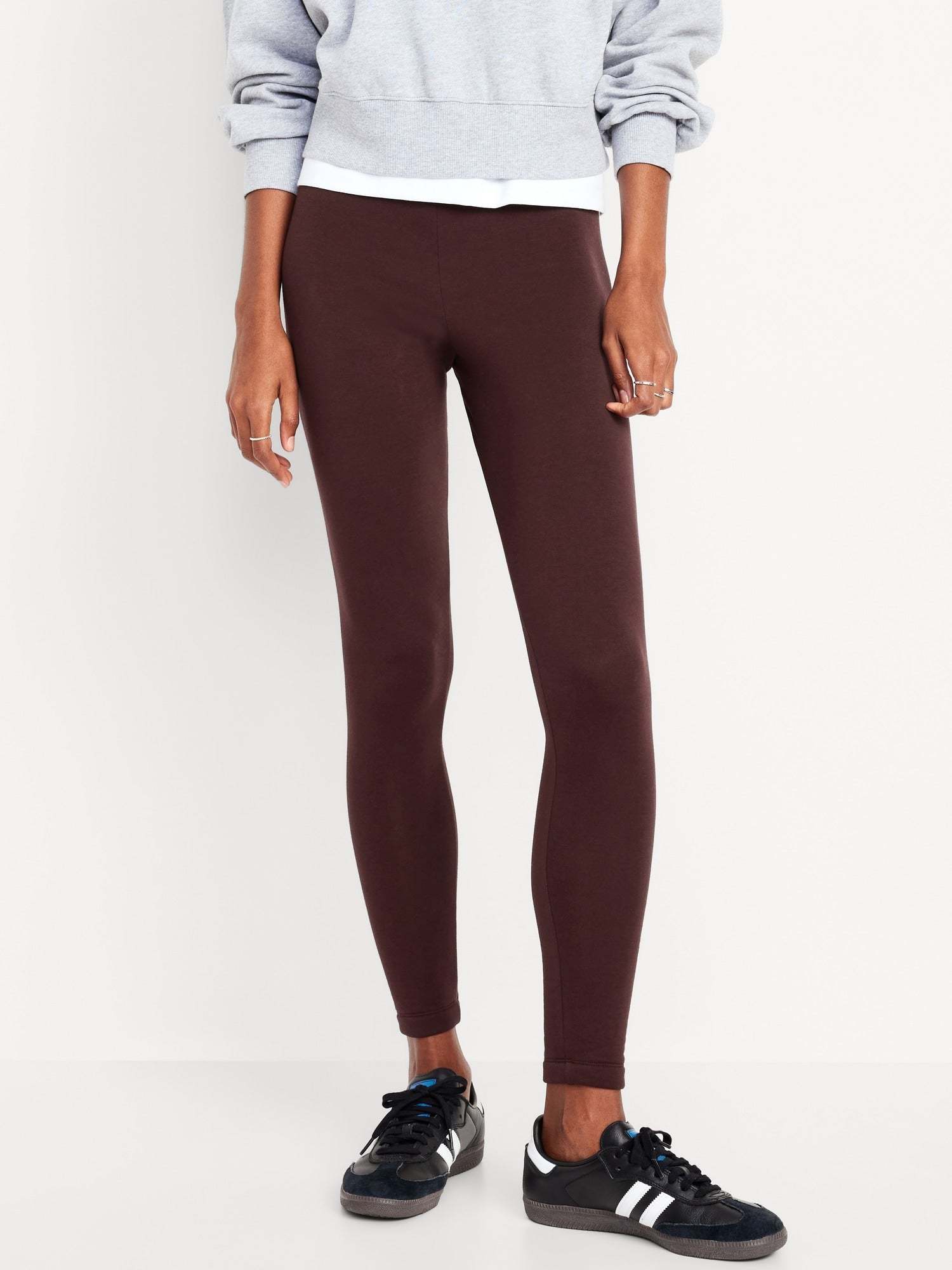 Women's High Waisted Fleece Lined Leggings-Legletic