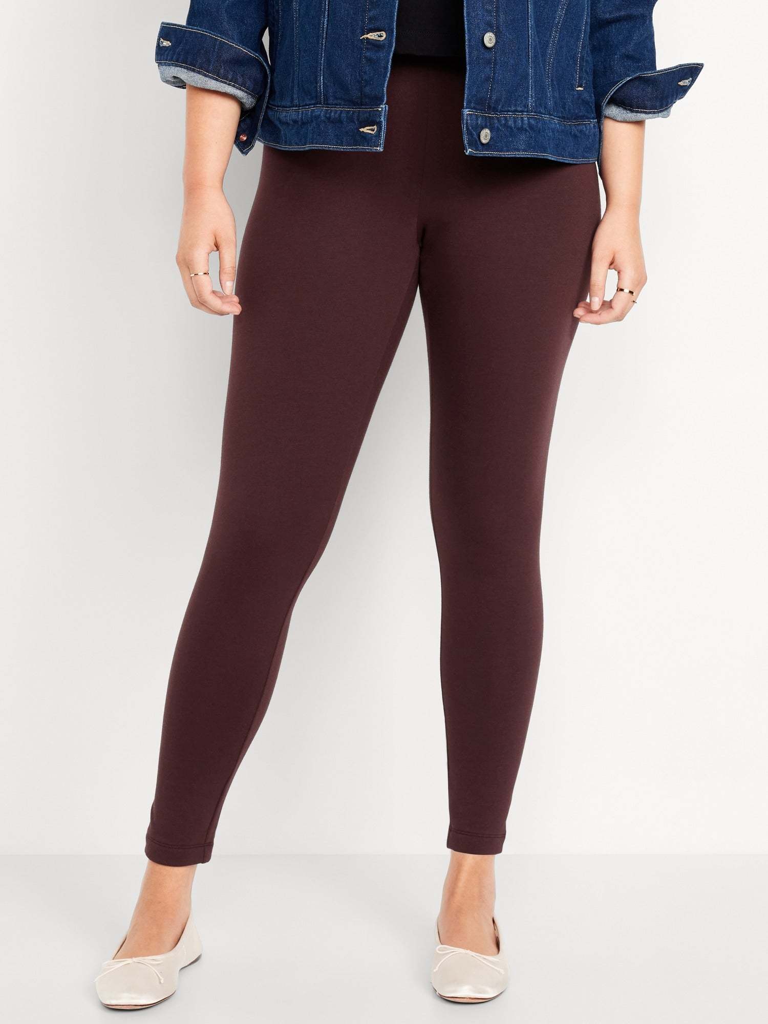 Women's High Waisted Fleece Lined Leggings-Legletic