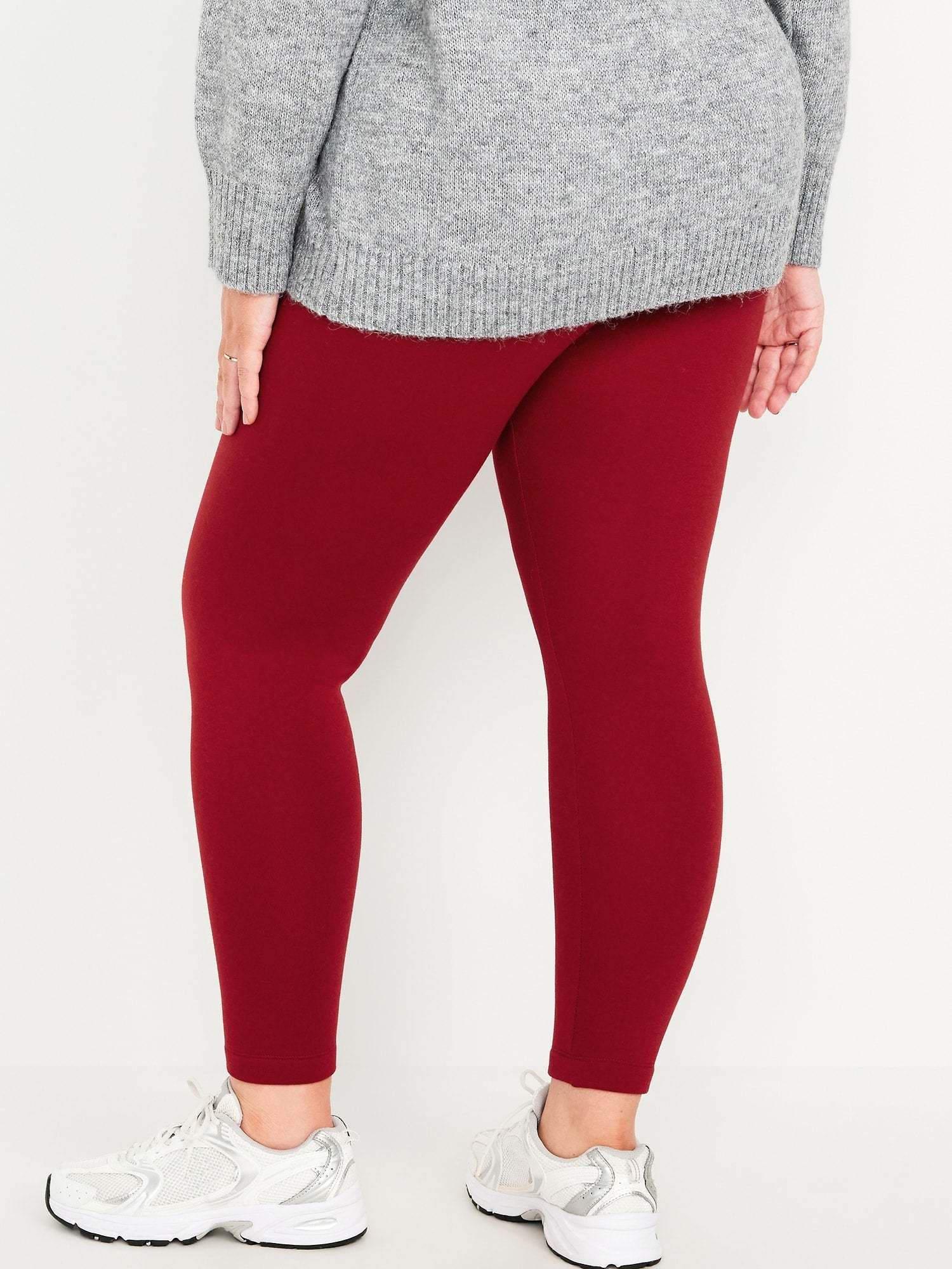Women's High Waisted Fleece Lined Leggings-Legletic