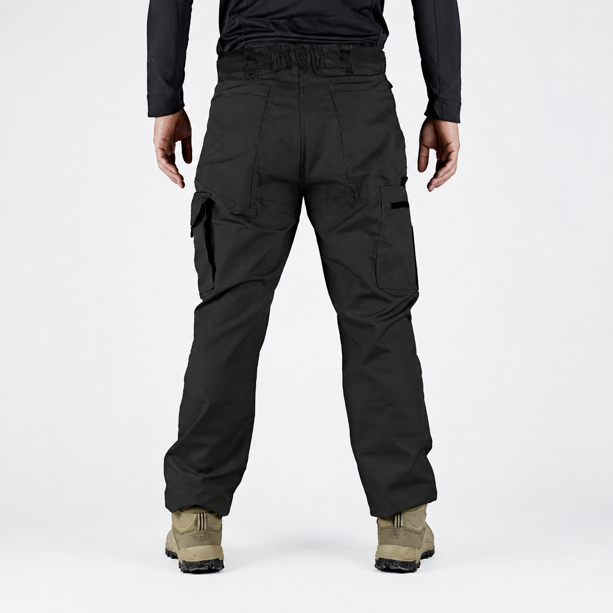 Solid Hiking Outdoor Work Tactical Seasonal Pants For Men