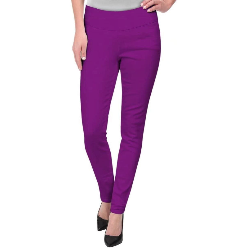Skinny Print Trousers For Women-Legletic