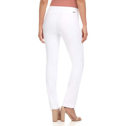 Women Ease Into Comfort Straight Leg Pant With Tummy Control