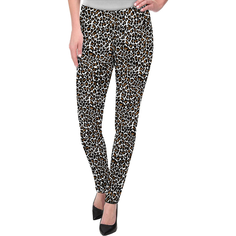 Women's Skinny Trousers With Print-Legletic