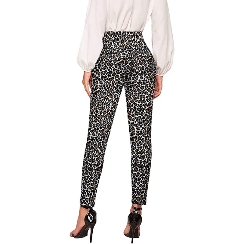 Women's Skinny Trousers With Print-Legletic