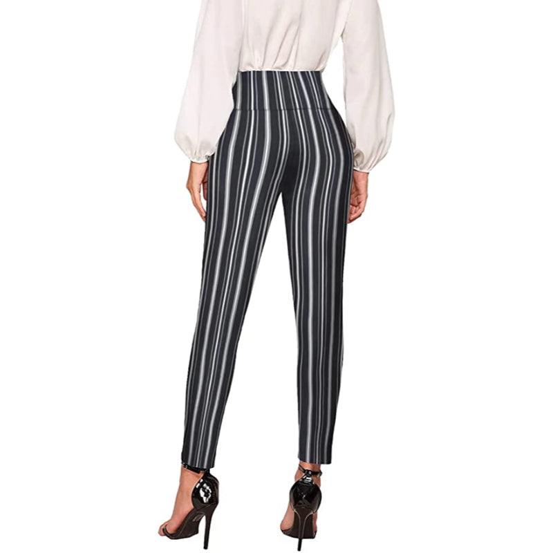 Women's Skinny Trousers With Print-Legletic