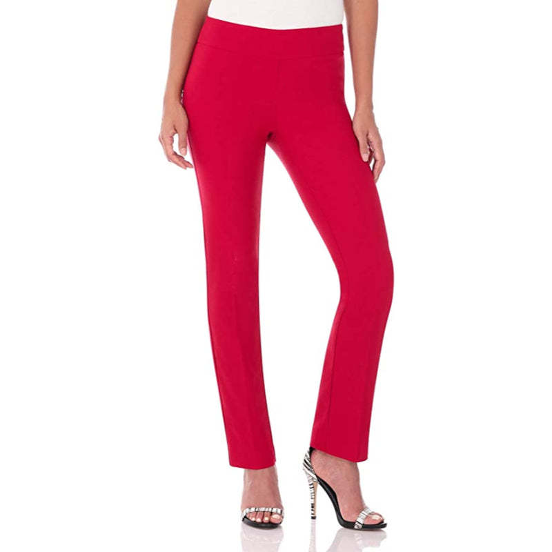 Women Comfort Straight Leg Pant With Tummy Control-Legletic
