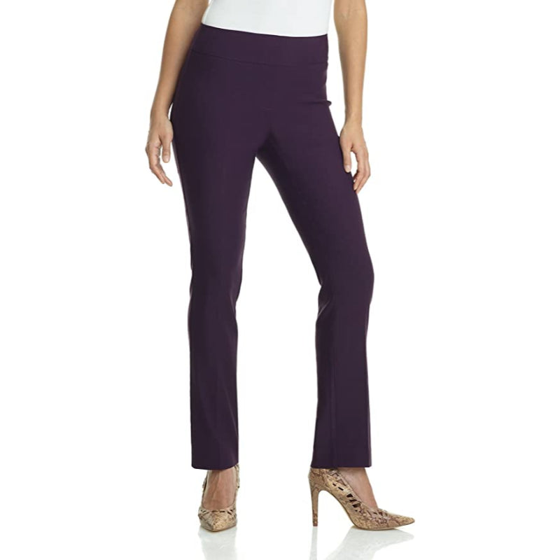 Women Comfort Straight Leg Pant With Tummy Control-Legletic