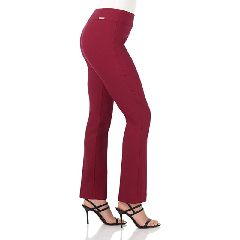 Women Ease Into Comfort Straight Leg Pant With Tummy Control-Legletic