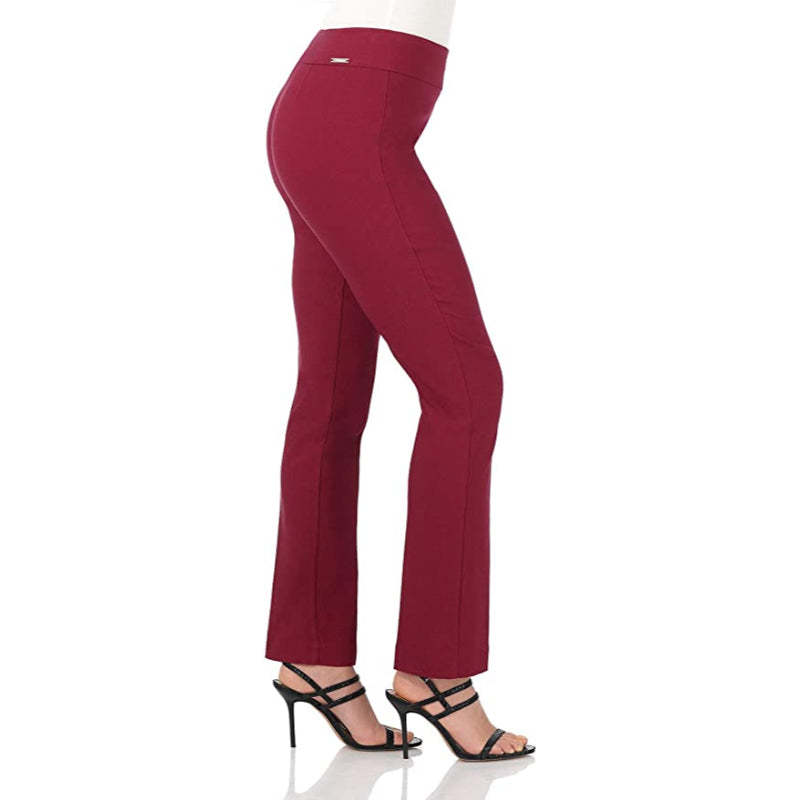Women Ease Into Comfort Straight Leg Pant With Tummy Control