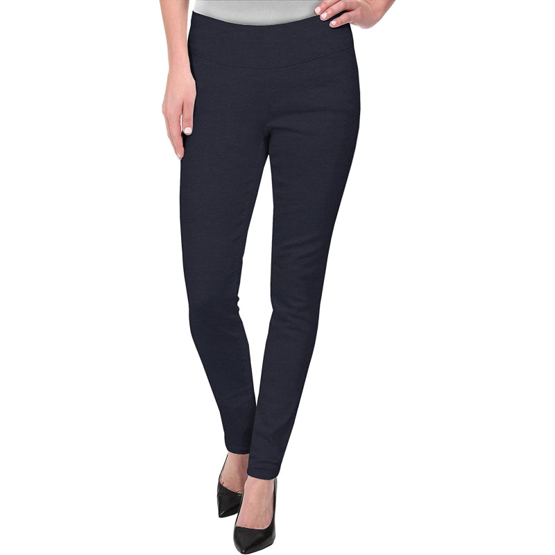 Women Office Printed Dressy Leggings Skinny Trousers-Legletic