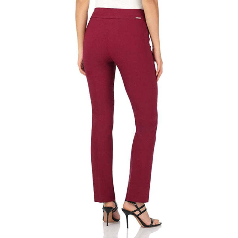 Women Ease Into Comfort Straight Leg Pant With Tummy Control-Legletic