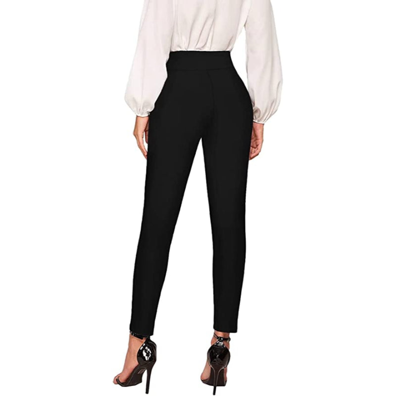 Women's Skinny Trousers With Print-Legletic