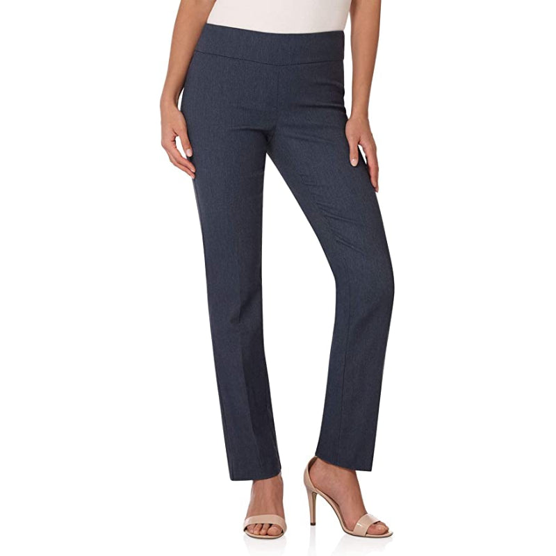 Women Comfort Straight Leg Pant With Tummy Control-Legletic