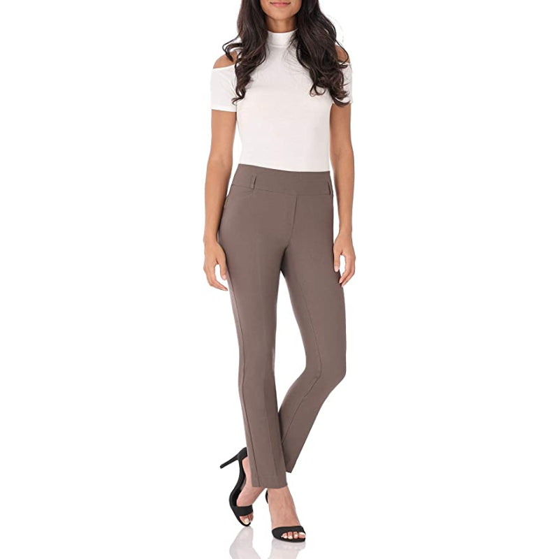 Women Comfort Stretch Slim Pants-Legletic