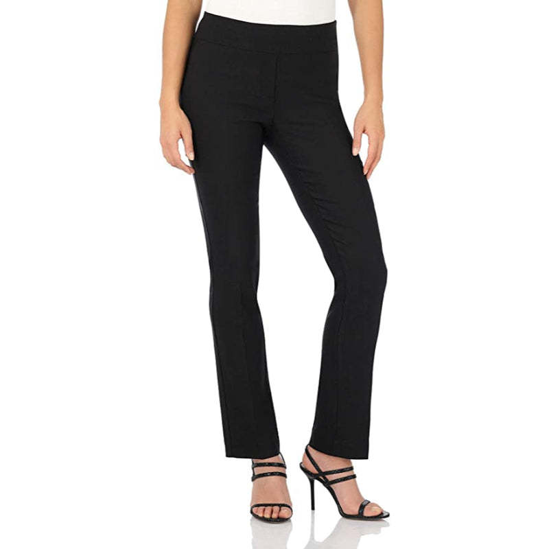 Women Ease Into Comfort Straight Leg Pant With Tummy Control-Legletic