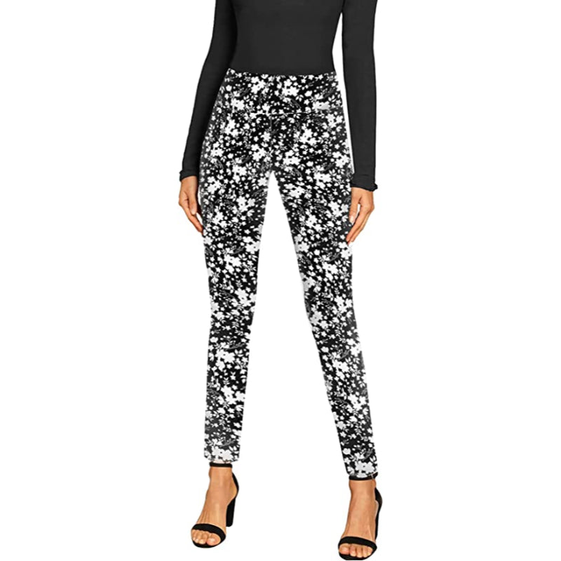 Women's Leggings Skinny Trousers With Print-Legletic
