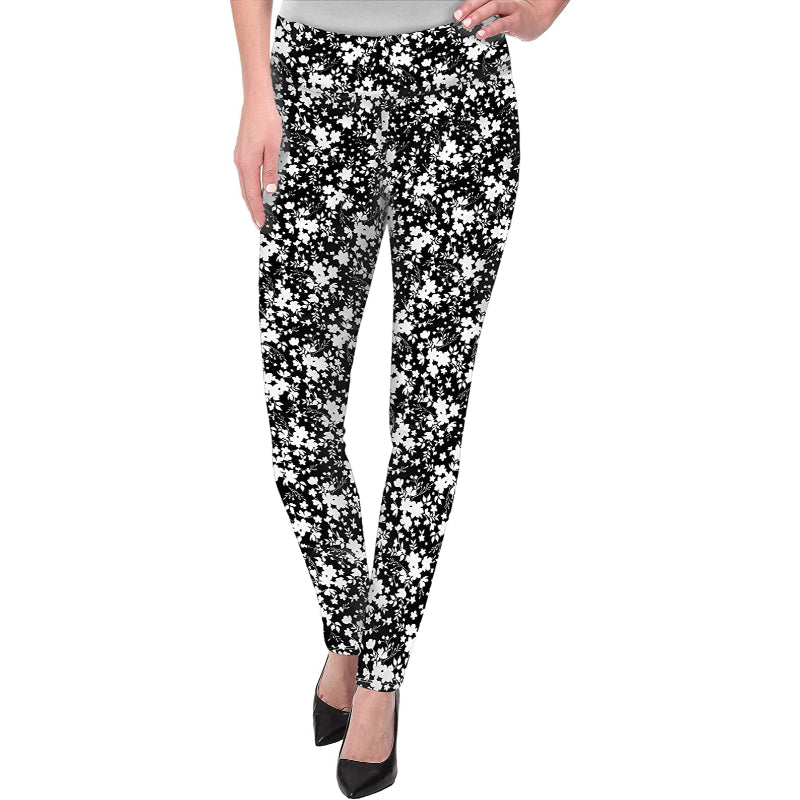 Women's Leggings Skinny Trousers With Print-Legletic