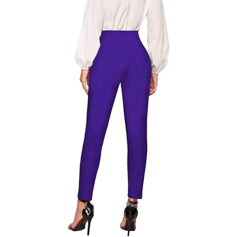 Women's Skinny Trousers With Print-Legletic