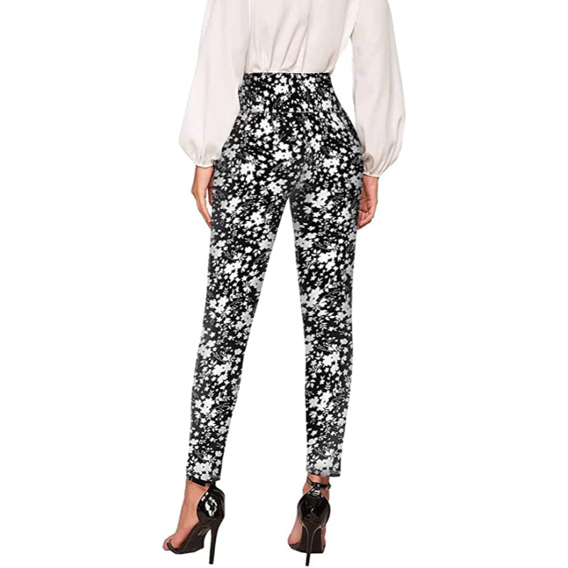 Women's Leggings Skinny Trousers With Print-Legletic