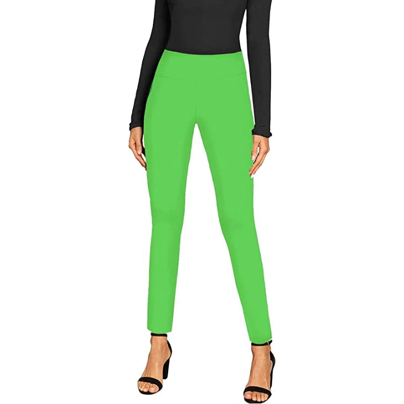 Women's Skinny Trousers With Print-Legletic