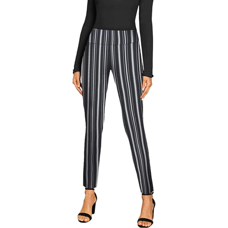 Women's Skinny Trousers With Print-Legletic