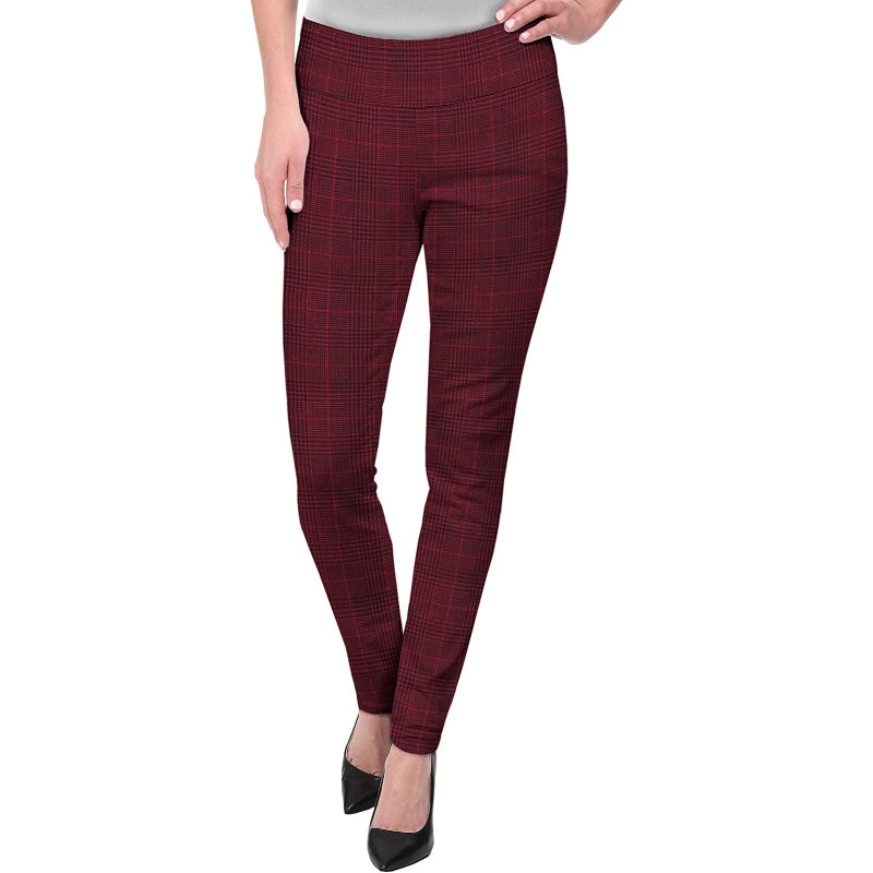 Printed Skinny Trousers For Women-Legletic