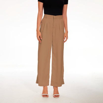 The Effortless Tailored Wide Leg Pants-Legletic