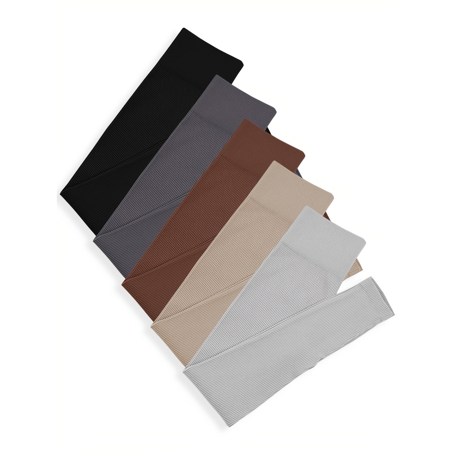 Seamless Ribbed Stretch Fitness Leggings Multipack for Women
