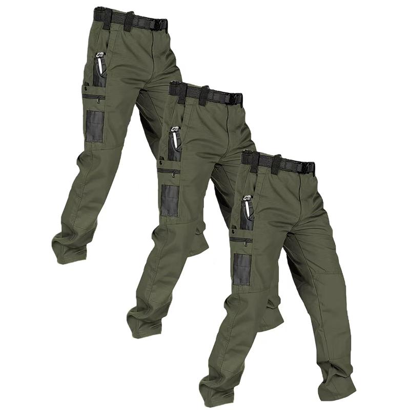 Pack Of 3 Regular Fit Waterproof Tactical Pants For Men