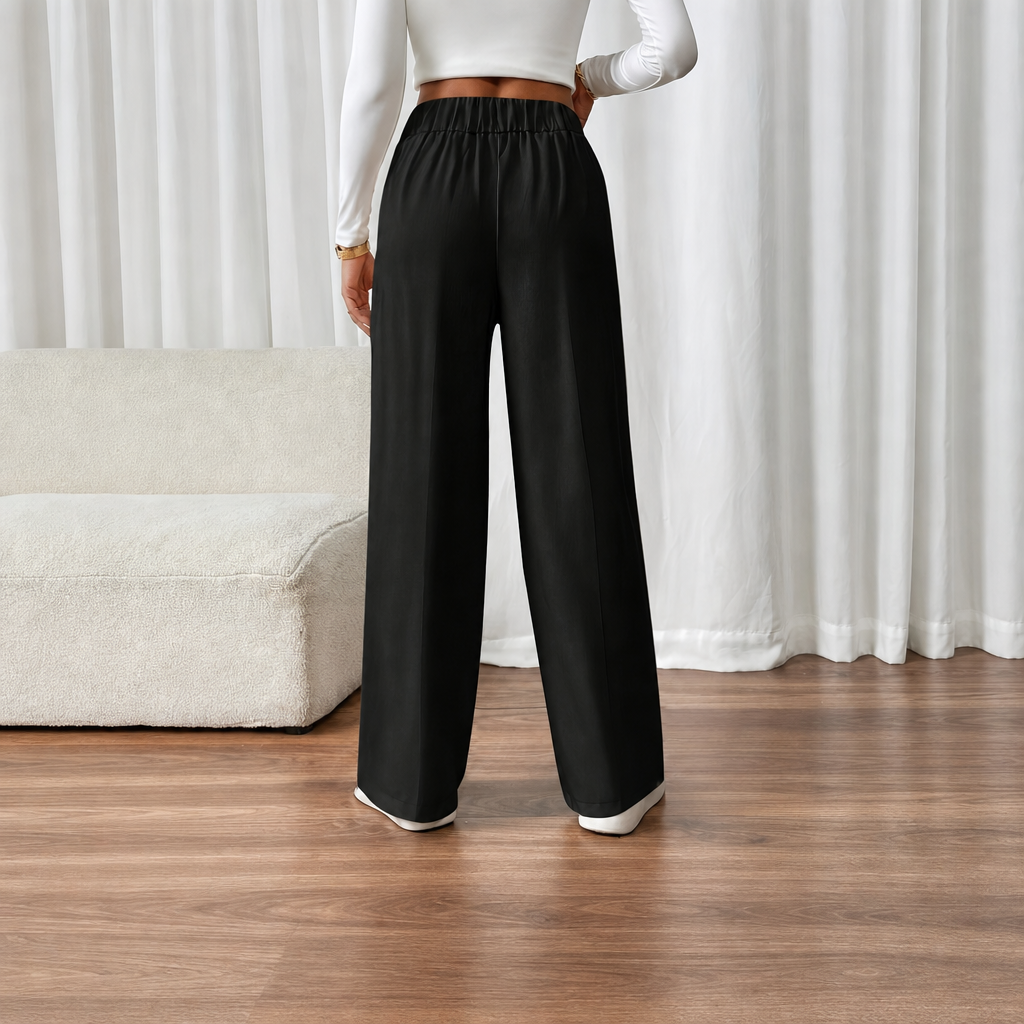 Casual Straight Length Pants For Everyday Wear For Women