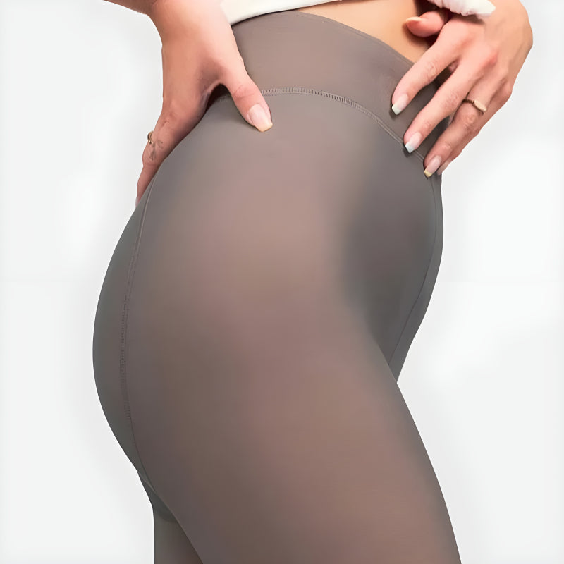 Ultra Soft Thermal Fleece Lined Tights-Legletic