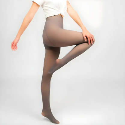 Ultra Soft Thermal Fleece Lined Tights-Legletic