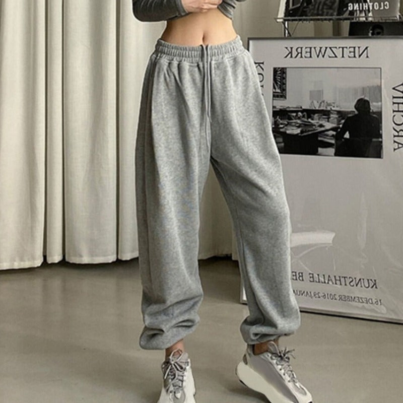 High Waist Jogging Sweatpants For Women-Legletic