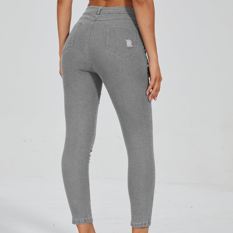 Tummy Control Butt Lifting Jeans-Legletic