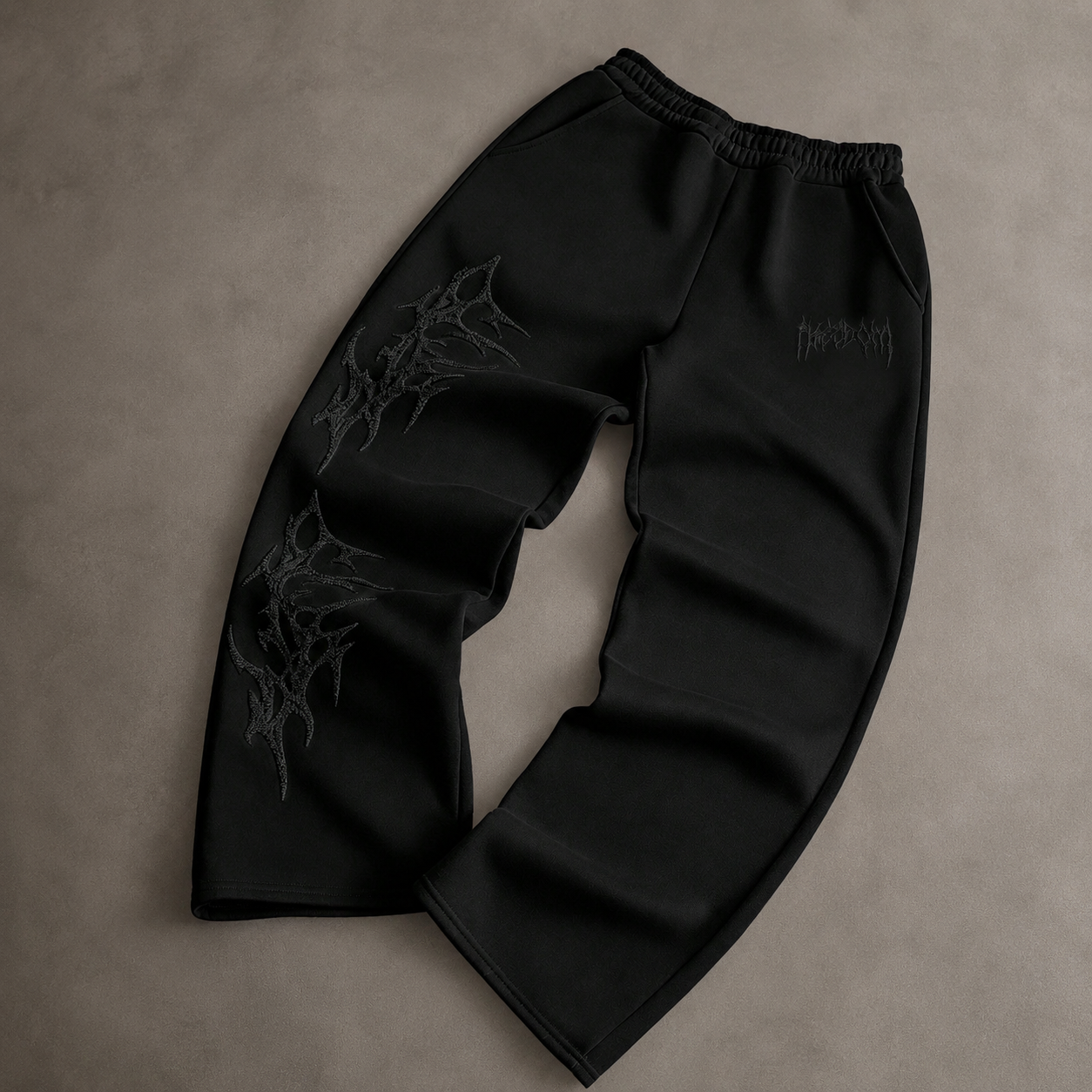 Casual Embroidery Streetwear Sweatpants For Men