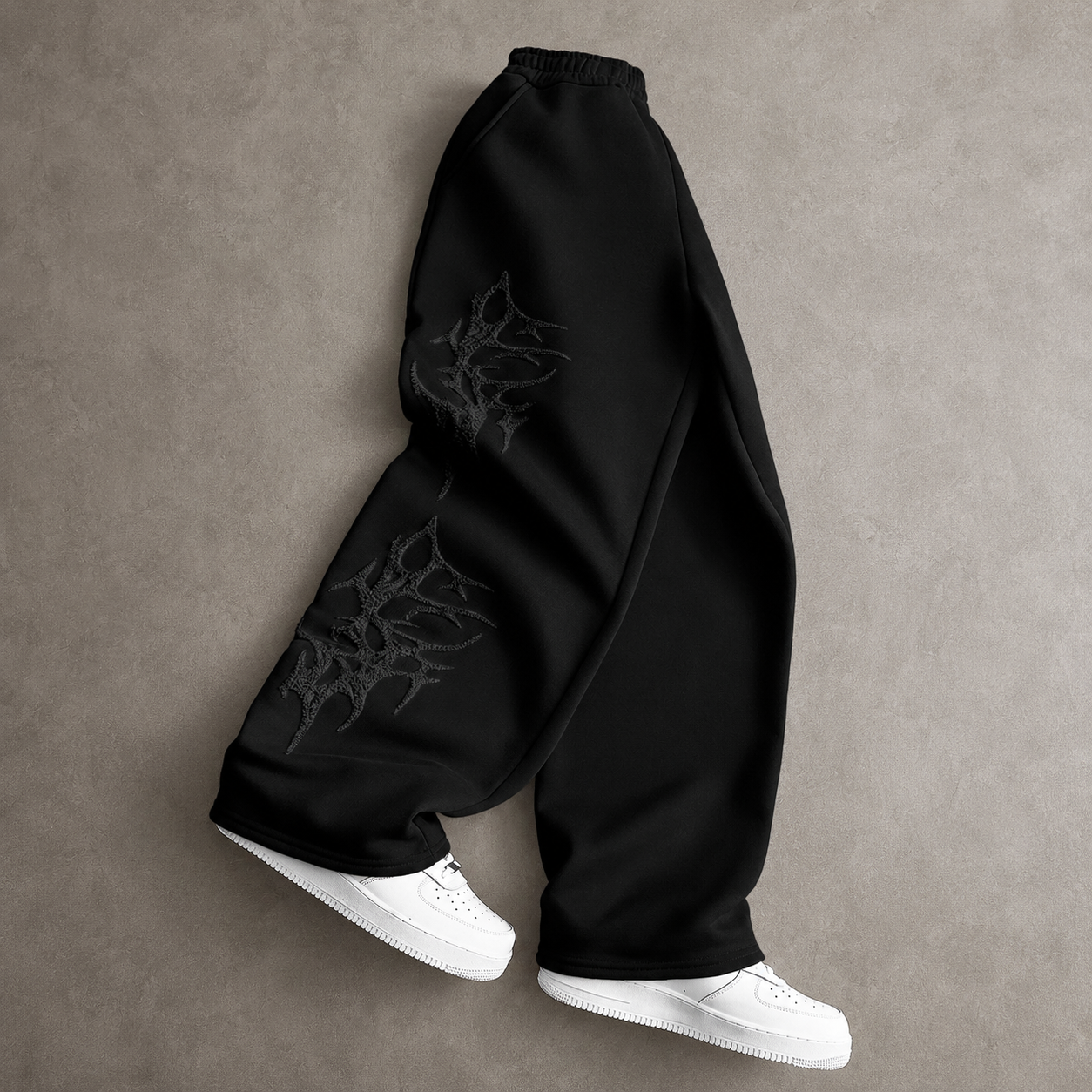 Casual Embroidery Streetwear Sweatpants For Men
