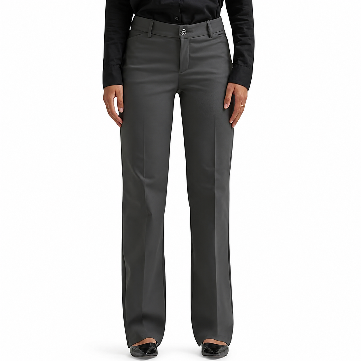 Comfort Fit Everyday Office Wear Casual Trouser Pants For Women