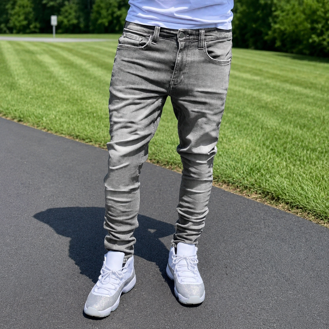 Casual Versatile Denim Fit Jeans For Men