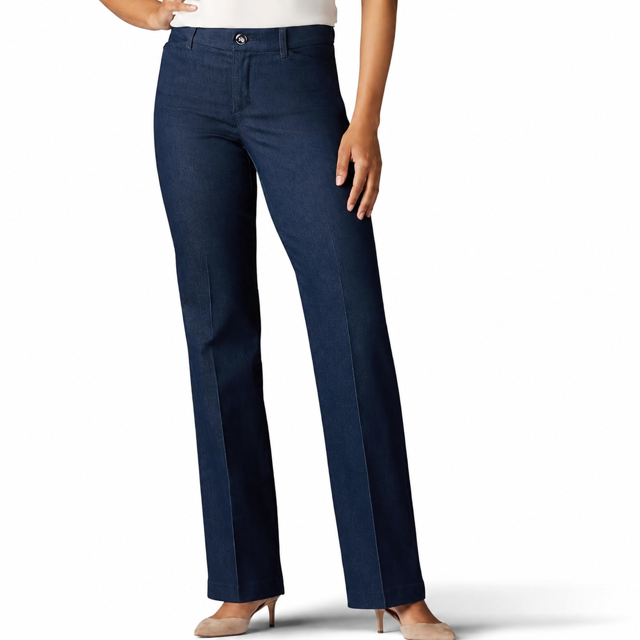 Comfort Fit Everyday Office Wear Casual Trouser Pants For Women