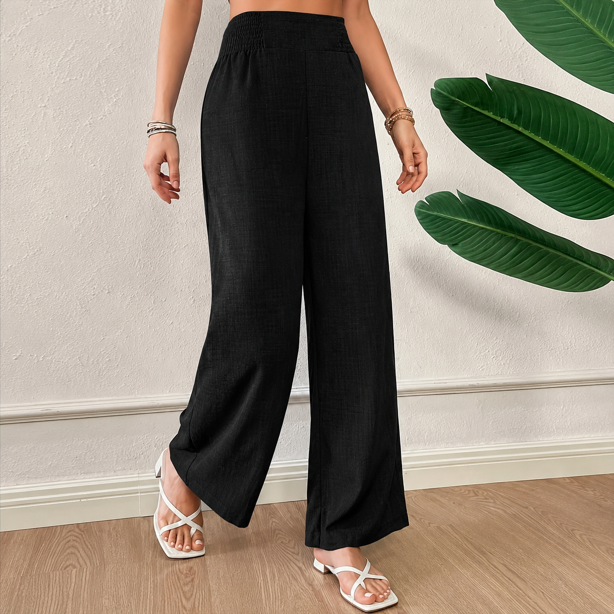 Comfort Fit Wide Pants For Women Everyday Wear