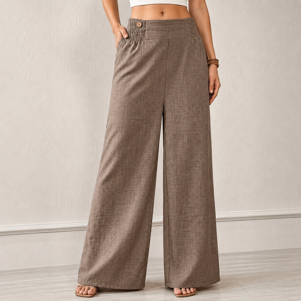 Comfort Fit Wide Pants For Women Everyday Wear