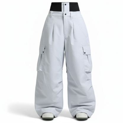 Loose Fit Snowboard and Ski Pants for Winter Sports