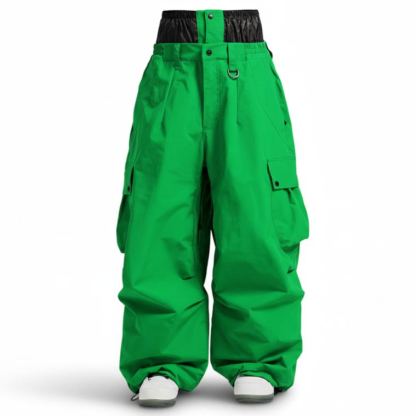 Loose Fit Snowboard and Ski Pants for Winter Sports