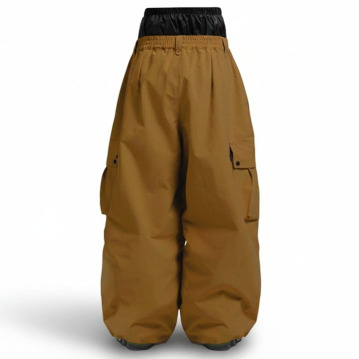 Loose Fit Snowboard and Ski Pants for Winter Sports