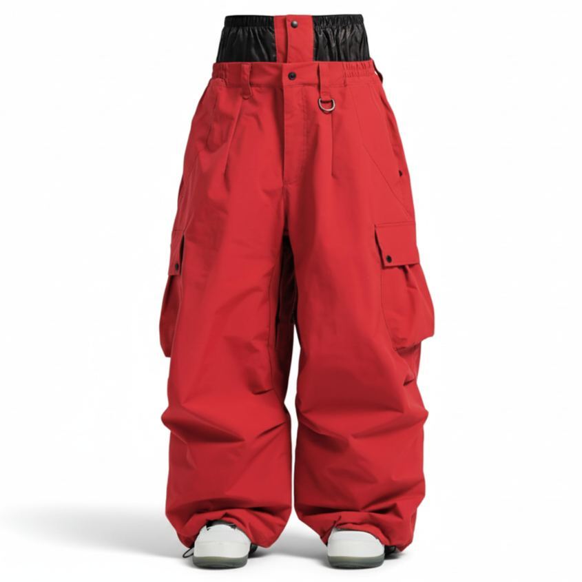 Loose Fit Snowboard and Ski Pants for Winter Sports
