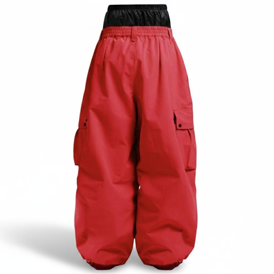 Loose Fit Snowboard and Ski Pants for Winter Sports