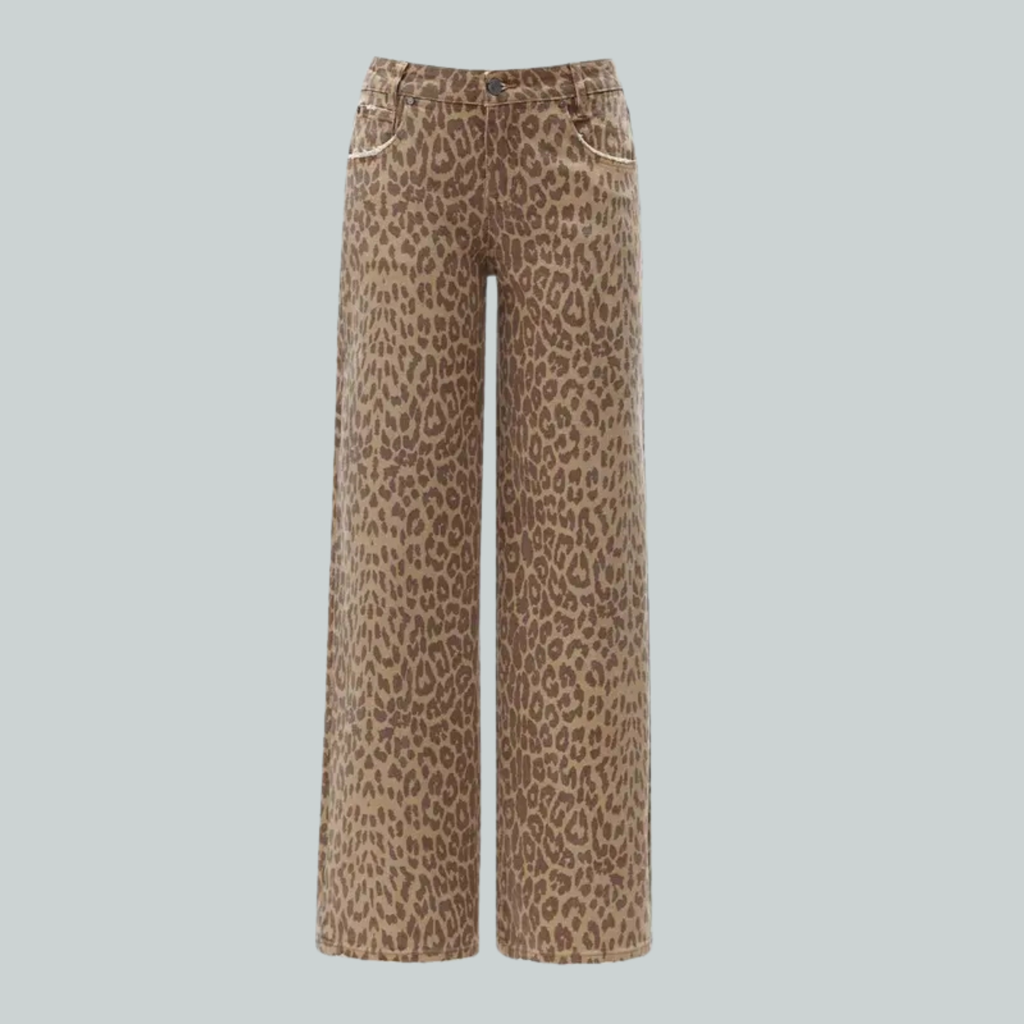 Stretch Wide Fit Denim Jeans For Everyday Style