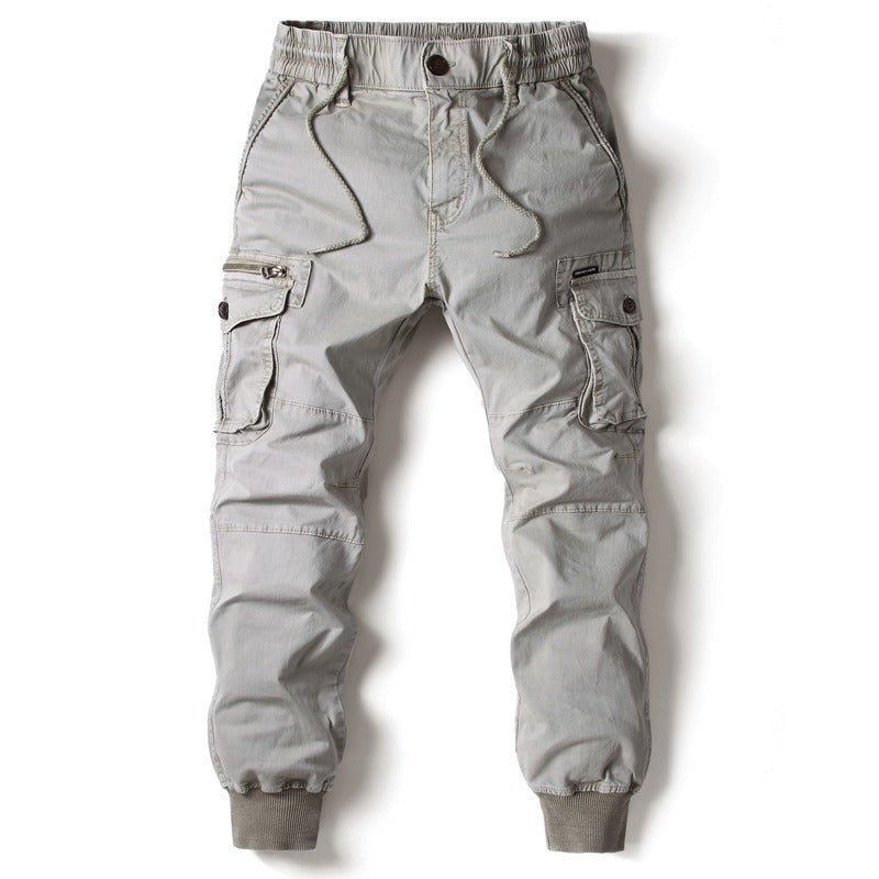 Men's Full Length Military Cargo Pants-Legletic